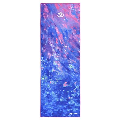 Hot Yoga Towels by Yoga Zeal - Non-slip yoga towel, non toxic, lightweight, durable and uniquely designed