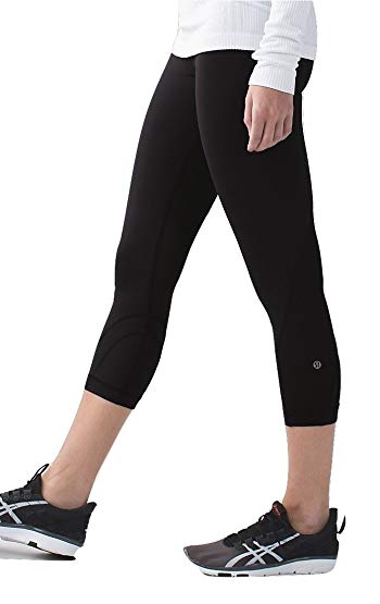 Lululemon Inspire Crop II Mesh Black