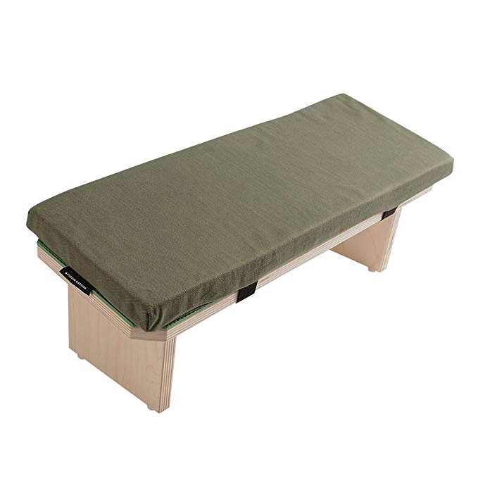 Hugger Mugger Meditation Bench (Olive)