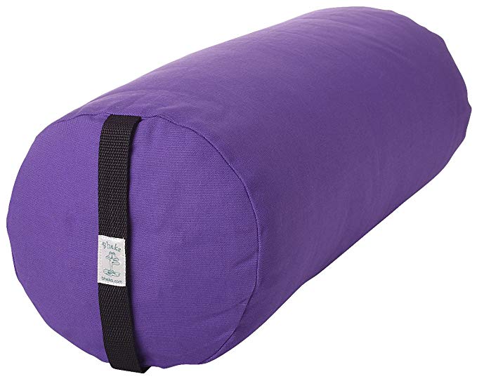 Bheka Round 100% Cotton Yoga Bolsters (Purple)