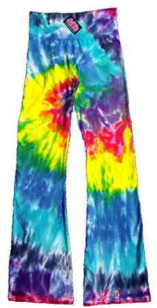 Rainbow Chakra Tie Dye Yoga Pants