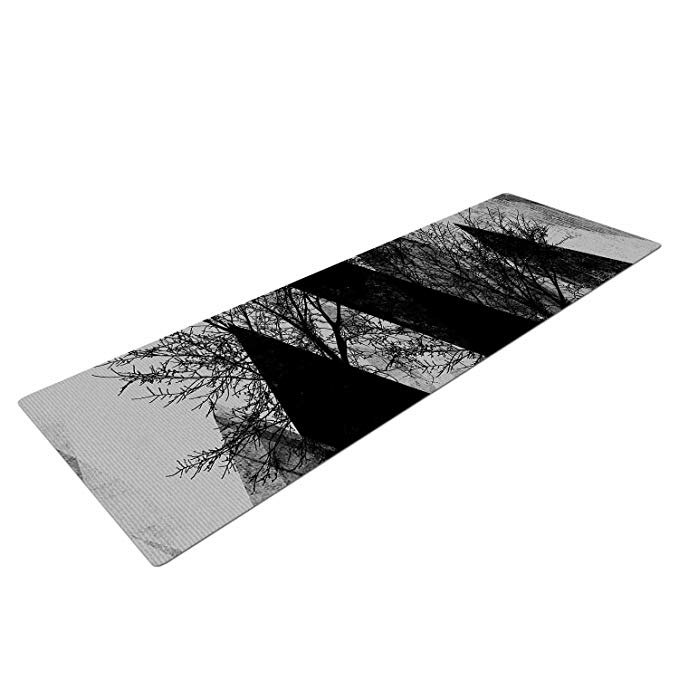 Kess InHouse Pia Schneider Trees V2 Yoga Exercise Mat, 72