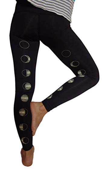 Teeki - Designer Active Wear - Moon Dance Black Hot Pant