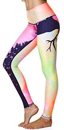 Teeki ~ Hot Pants ~ Northern Lights Retro Pattern