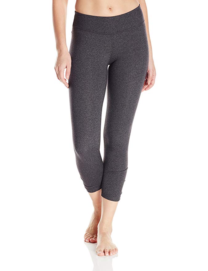 Beyond Yoga Women's Heather Back Gathered Leggings