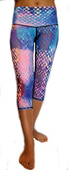 Teeki Designer Active Wear - Mermaid Capri