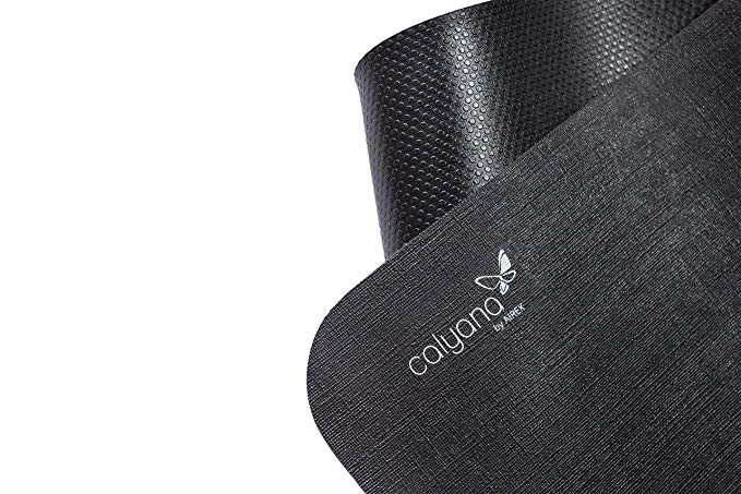 Airex Calyana Professional Yoga Mat, Stone Gray