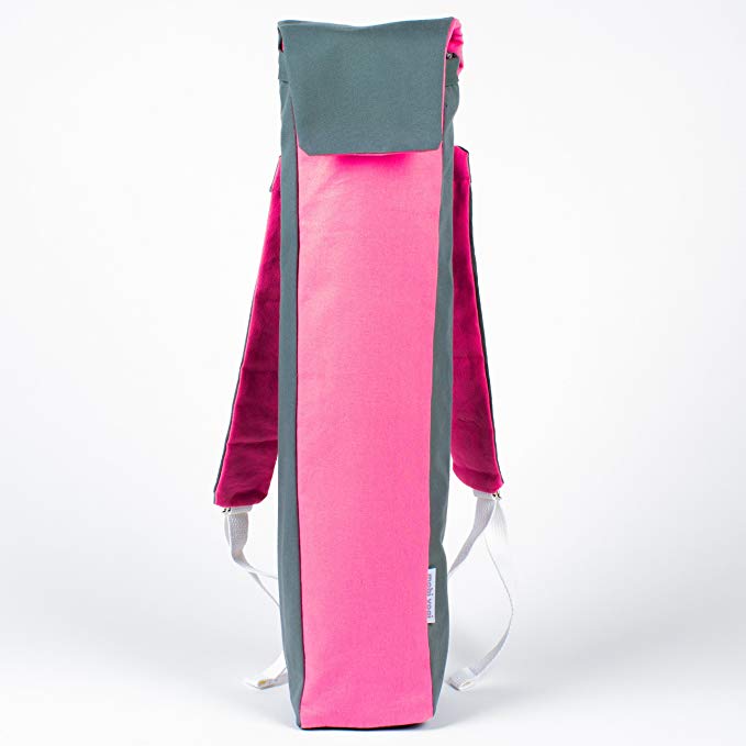 Yoga Mat Tote / Backpack Bag (Perfect for biking to yoga!)