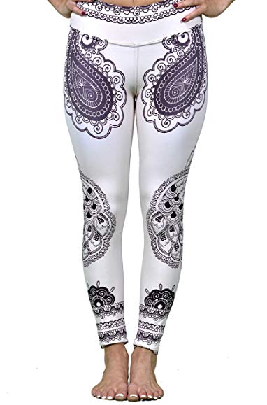 Henna Peacock Yoga Legging