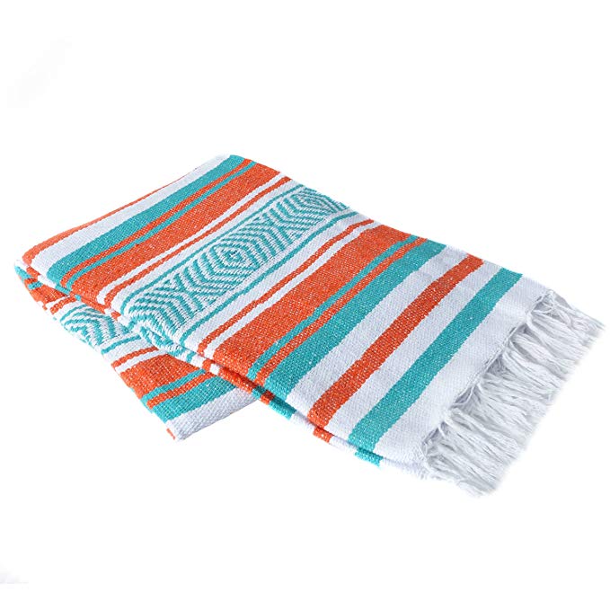 Vera Cruz - Mexican Yoga Blankets - 10-Pack - Wholesale Pricing - Made in Mexico