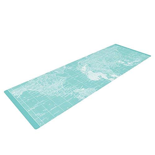 Kess InHouse Catherine Holcombe Yoga Exercise Mat