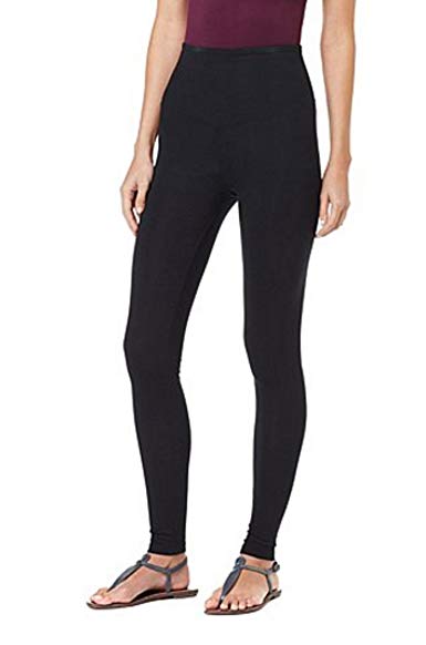 Yummie Tummie Tapered Leg Shaping Legging Yoga Pants ~Black