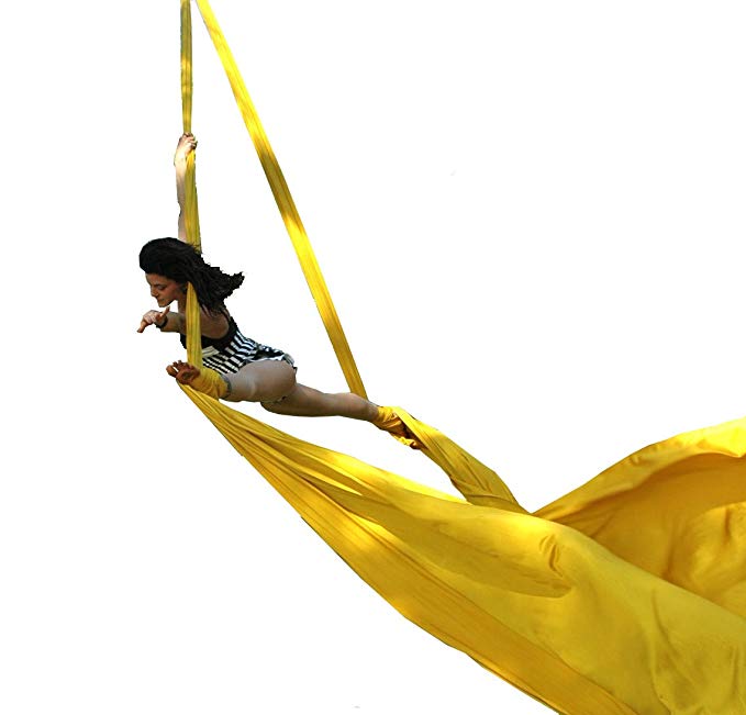 DASKING Premium Aerial Silks Equipment - Safe Deluxe Aerial Kit