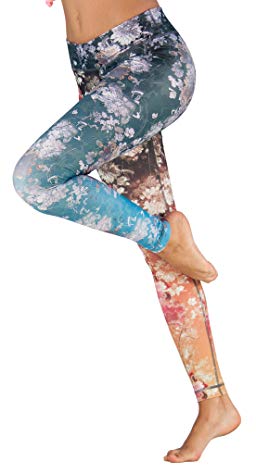 Niyama Colorful Yoga Pant for Women - Summerbreeze - Shaping Compression Legging.