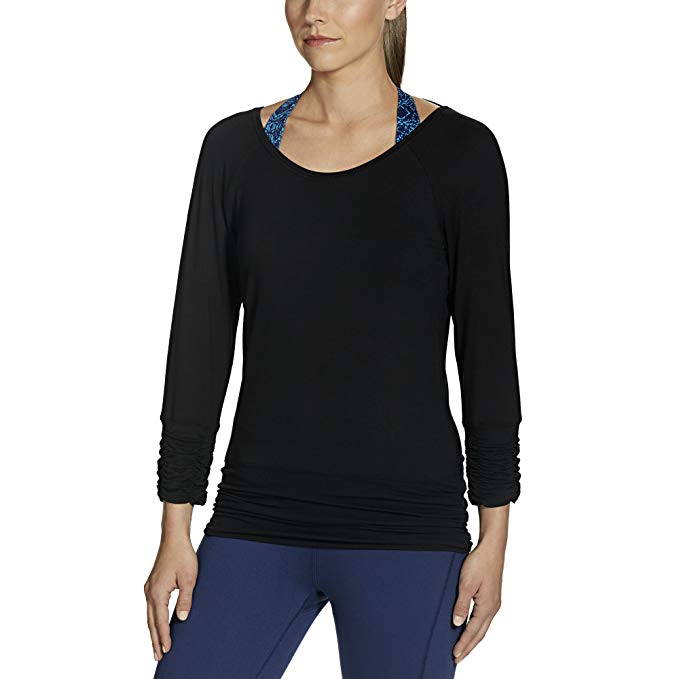 Gaiam Apparel Womens Clover Long Sleeve Tee