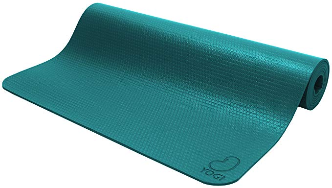 Bean Products Pro Eco GURU or Yogi Premium Yoga Mat, Pilates Jump Mat Hi Grip - Natural Rubber and Polymer Blend Earth Friendly Non Toxic Non Skid. TM