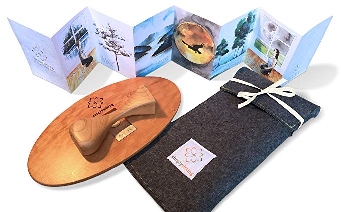 simplysitting Handcrafted Meditation Bench & Sleeve - Beginners Mind Kit from