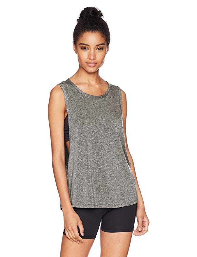 Splendid Women's Studio Activewear Workout Athletic Convertible Tank Top